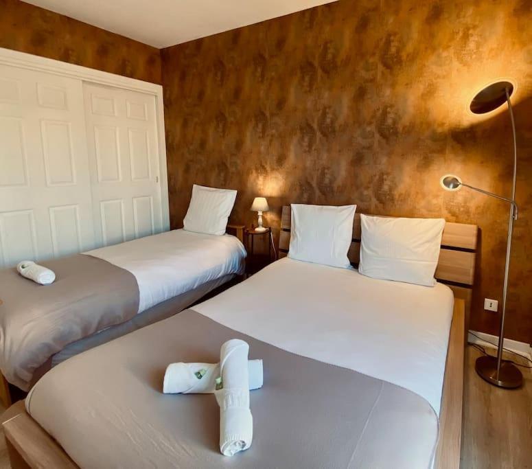 Georgio Grand appartement traversant avec vue canal et parking Sète Extérieur photo