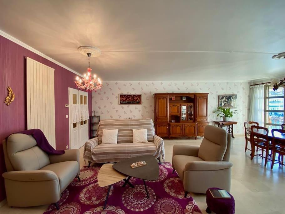 Georgio Grand appartement traversant avec vue canal et parking Sète Extérieur photo